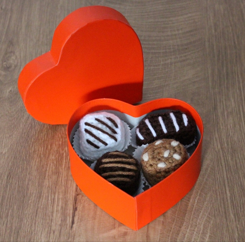 Handmade Heart Chocolate Box
